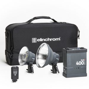 Elinchrom ELB400 - 2 Torches Pro Head Kit to go / Réf : 10420.1