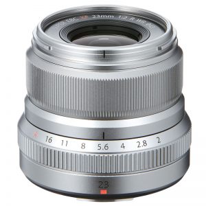FUJINON XF 23mm F2 R WR OBJECTIF ARGENT